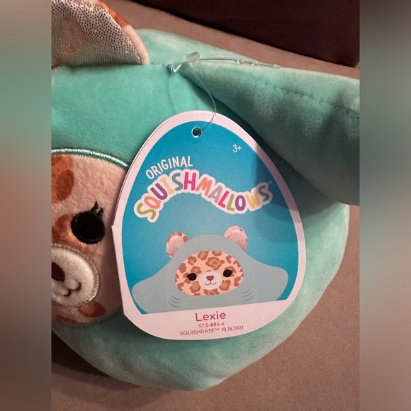 Kellytoy Lexie the Cheetah Stingray Squishmallow Costume Squad Plush Stuffed Toy - Picture 9 of 11